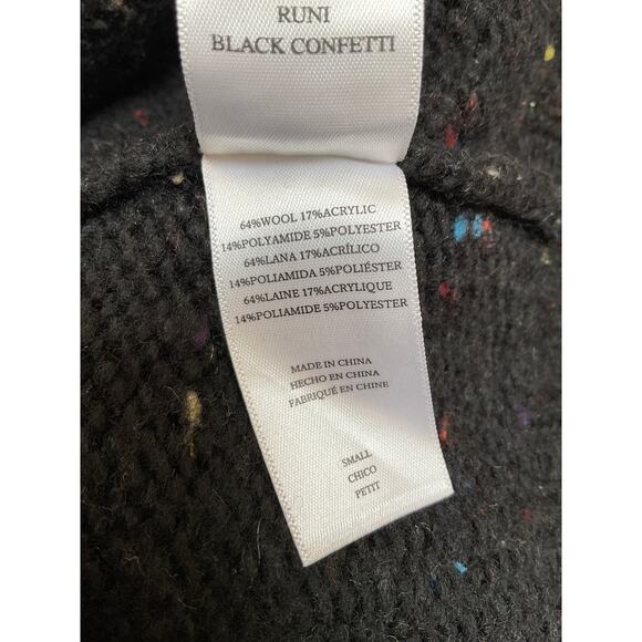 Rails Runi Speckled Cardigan Size Small Black - Picture 4 of 4